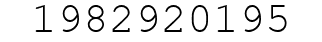 Number 1982920195.