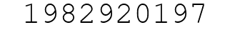 Number 1982920197.