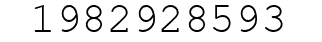 Number 1982928593.