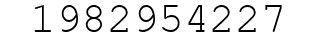 Number 1982954227.