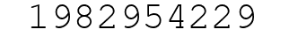 Number 1982954229.