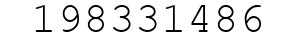 Number 198331486.