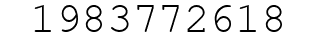 Number 1983772618.