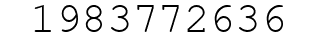 Number 1983772636.