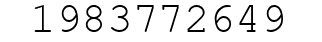 Number 1983772649.