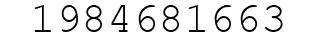 Number 1984681663.