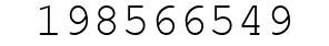 Number 198566549.