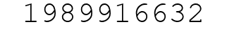 Number 1989916632.