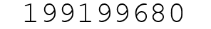 Number 199199680.