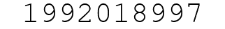 Number 1992018997.