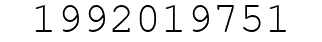 Number 1992019751.