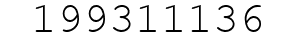 Number 199311136.