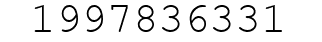 Number 1997836331.