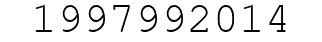 Number 1997992014.