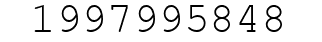 Number 1997995848.