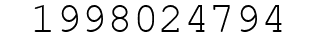 Number 1998024794.