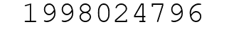 Number 1998024796.