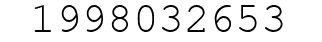 Number 1998032653.