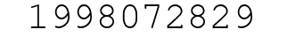 Number 1998072829.