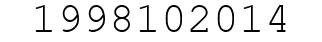 Number 1998102014.