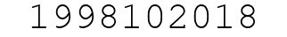 Number 1998102018.