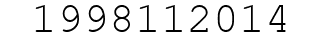 Number 1998112014.