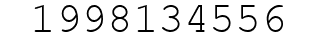 Number 1998134556.