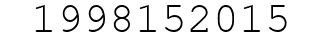 Number 1998152015.
