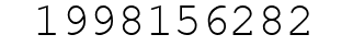 Number 1998156282.