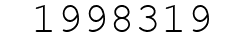 Number 1998319.