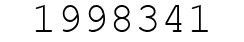 Number 1998341.