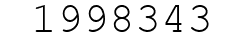 Number 1998343.
