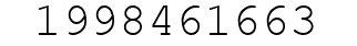 Number 1998461663.