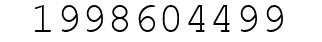 Number 1998604499.