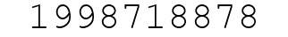 Number 1998718878.
