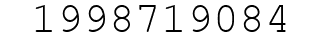 Number 1998719084.