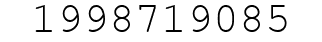 Number 1998719085.