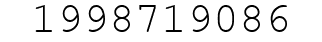 Number 1998719086.