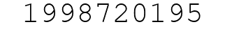 Number 1998720195.