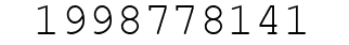 Number 1998778141.