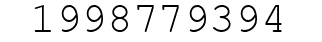 Number 1998779394.
