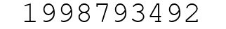 Number 1998793492.