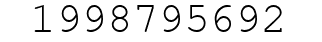 Number 1998795692.
