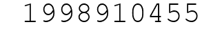 Number 1998910455.