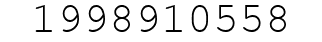 Number 1998910558.