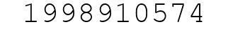 Number 1998910574.