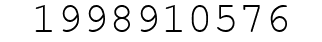 Number 1998910576.