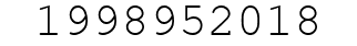 Number 1998952018.