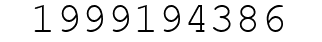 Number 1999194386.