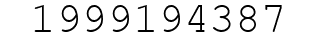 Number 1999194387.